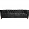 Christchurch Extra Large Sofa in Lovely Velvet Coal