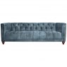 Christchurch Extra Large Sofa in Lovely Velvet Pacific