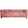 Christchurch Extra Large Sofa in Lovely Velvet Rose