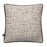 Scatter Box Coco Large 58cm Square Cushion In Cream/Black