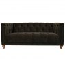 Christchurch Medium Sofa in Aurora Truffle with Light Leg