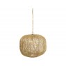 Tova Gold Woven Wire Spherical Pendant