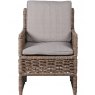 Salerno Outdoor Dining Chair with Cushions