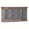 Jackson Bay Four Door Sideboard with Metal Door Panels