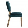 Paris Velvet Dining Chair in Forest Green