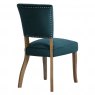 Paris Velvet Dining Chair in Forest Green
