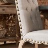 Darcy Dining Chair in Natural Oatmeal Fabric