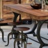 Hyatt Industrial Adjustable-Height Jack Stool