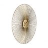 Gold Spoke Wall Clock 90cm