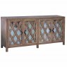 Jackson Bay Four Door Sideboard with Mirrored Doors