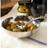 Olive Bowl & Polished Knot Olive Spoon Set