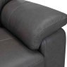 Como 3 Seater (2 Seat Cushions) Power Reclining Sofa in Full Leather