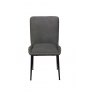 Rebecca Dining Chair In Anthracite Textured Fabric