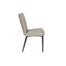 Rebecca Dining Chair In Misty Textured Fabric