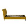 Avante Turmeric Pleated Velvet Bedstead