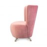 Apple Chair in Velvet Fabric