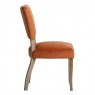 Paris Velvet Dining Chair in Copper