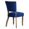 Paris Velvet Dining Chair in Royal Blue