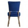 Paris Velvet Dining Chair in Royal Blue