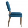 Paris Velvet Dining Chair in Teal