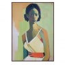 'Sophisticated Lady' Framed Canvas Picture