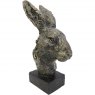 Rabbit Head Sculpture