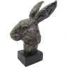 Rabbit Head Sculpture