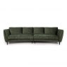 California Four Seater Curved Sofa (Split)