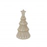 Alora Ceramic Snowy Layered Tree with Star