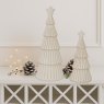 Alora Ceramic Snowy Layered Tree with Star