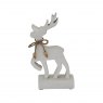 White Standing Reindeer