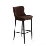 Ontario Tall Bar Stool in Vintage Brown PU