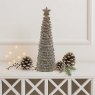Medium Beige Cedar Tree with Star