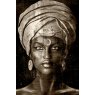 Glamour Girl II (Sepia) - Photo Art on Plexiglass