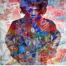Jimmy Hendrix - Painting on Canvas