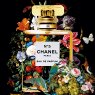 Fleur de Chanel (Part II) - Photo Art on Plexiglass - Gold Frame
