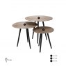 Ventana Occasional Table Set - Aluminium and Iron