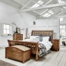 Raffles 150cm King Size Bedstead - Reclaimed Timber