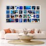 Cobra Art A Kind of Blue - Photo Art on Plexiglass