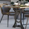 Ashburnham Sleeper Dining Table with Glass Top