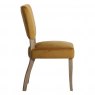 Paris Velvet Dining Chair in Ochre