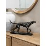 Libra Interiors Hunter Dog Sculpture - Antique Bronze Finish