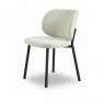 Swayne Dining Chair In Off White Bouclé