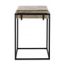 Ceylon Cast Aluminium Corner Lamp Table