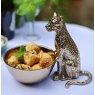 Gold Leopard Nibbles Bowl