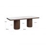 Verona Dining Table 235cm Including Glass