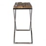 Kensington Console Table in Stainless Steel