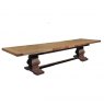 Rustic Monastery 2.5m Extending Dining Table