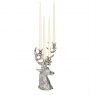 Culinary Concept Large Stag Head Four Candle Holder