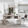 Valencia 200cm Dining Table & 186cm Bench Set